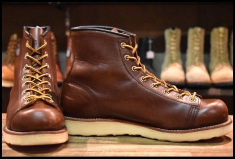 【8.5D 箱付 良品 06年】レッドウィング 8815 モンキー 茶 ブラウン ホーウィン クロムエクセル LTT 編み上げ ブーツ redwing HOPESMORE
