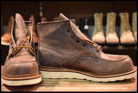 【11D 箱付 未使用 21年】レッドウィング 8883 アイリッシュセッター コンクリート ラフ＆タフ モックトゥ ブーツ redwing HOPESMORE