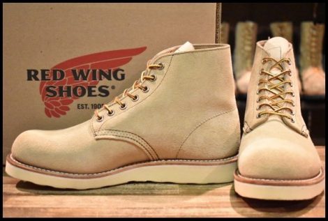 【7.5E 箱付 美品 10年】レッドウィング 8167 スエード アイリッシュセッター ホーソーンラフアウト プレーントゥ ブーツ HOPESMORE