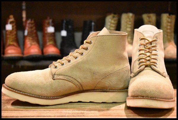 【9D 良品 09年】レッドウィング 8167 スエード アイリッシュセッター ホーソーンアビレーン 編み上げ ブーツ redwing HOPESMORE