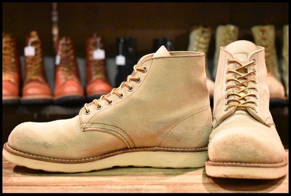 【8E 良品 10年】レッドウィング 8167 スエード アイリッシュセッター ホーソーンアビレーンラフアウト ブーツ redwing HOPESMORE