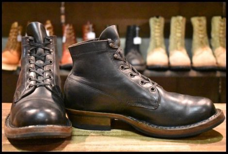 【8E 箱付 良品】WHITE’S ホワイツ セミドレス 2332W ブラッククロムエクセル 黒 ビブラム269シングル レースアップ ブーツ HOPESMORE