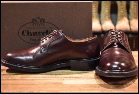 【6.5G 箱付 良品】Church’s チャーチ SHANNON 103 バーガンディ シャノン 7313/65/オールデン 990 オックスフォード ブーツ HOPESMORE