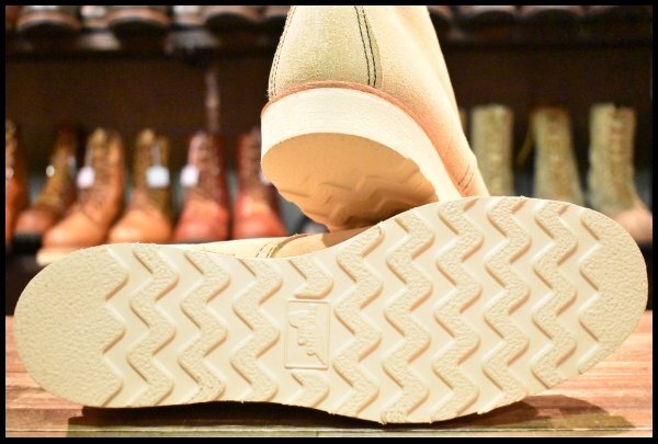 12E 未使用 犬タグ復刻 20年】レッドウィング 8173 スエード アイ