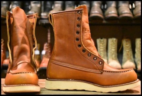 【7E DEAD 犬刻印 97年】レッドウィング 877 ロング アイリッシュセッター 赤茶 オロイジナル 編み上げ ブーツ redwing HOPESMORE