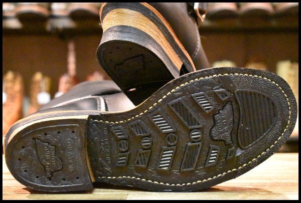 9D 箱付 DEAD PT99刺繍 Y'S別注】レッドウィング 2268 エンジニア 黒