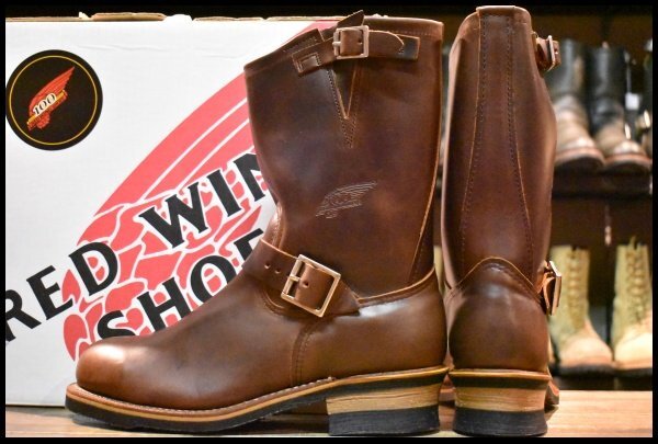 9.5D 箱付 DEAD 100周年限定 04年】レッドウィング 8258 エンジニア