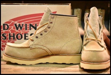 【7E 箱付 DEAD 犬タグ 99年】レッドウィング 8173 スエード アイリッシュセッター タンラフアウト モックトゥ ブーツ redwing HOPESMORE