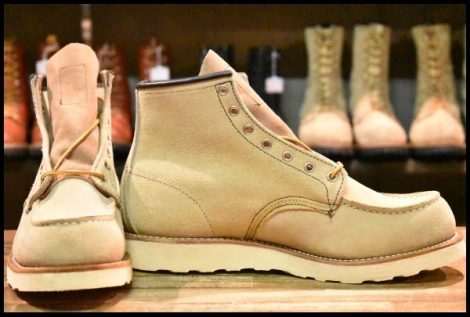 【10.5D 未使用 08年】レッドウィング 8173 スエード アイリッシュセッター ラフアウト レースアップ ブーツ redwing HOPESMORE