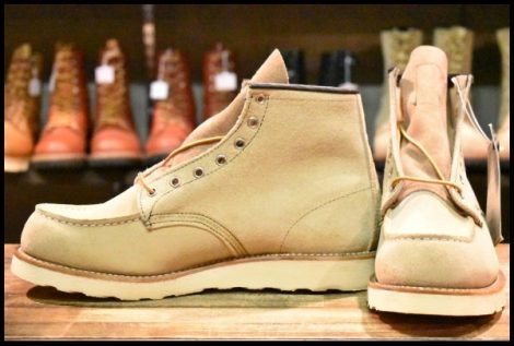 【10.5D 未使用 08年】レッドウィング 8173 スエード アイリッシュセッター ラフアウト レースアップ ブーツ redwing HOPESMORE