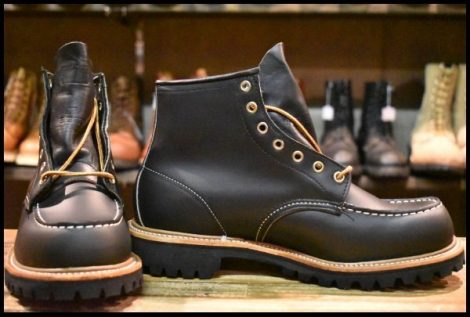 【8E 箱付 DEAD 羽タグ 99年】レッドウィング 8176 ビブラム アイリッシュセッター ブラッククローム 編み上げ ブーツ redwing HOPESMORE