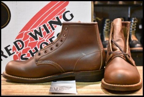 【7.5D 箱付 DEAD 100周年限定 04年】レッドウィング 8285 レースアップブーツ ブラウン 編み上げ ブーツ redwing HOPESMORE