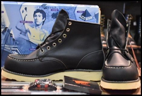 【8.5EE 箱付 DEAD 犬タグ LEGEND】レッドウィング 8179 アイリッシュセッター ブラッククローム モックトゥ ブーツ redwing HOPESMORE