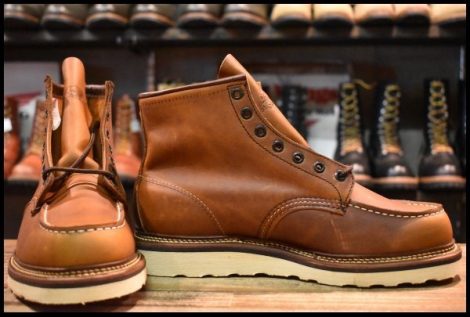 【9D 箱付 DEAD 100周年 05年】レッドウィング 1905 アイリッシュセッター 茶 カッパー ラフ＆タフ モックトゥ ブーツ redwing HOPESMORE