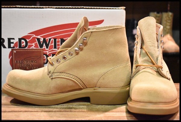 8D 箱付 DEAD 羽タグ】レッドウィング 8128 スエード スーパーソール