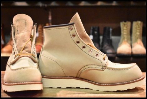 【8E 箱付 未使用 11年 アップサイクル】レッドウィング 8173 スエード アイリッシュセッター ラフアウト ブーツ redwing HOPESMORE