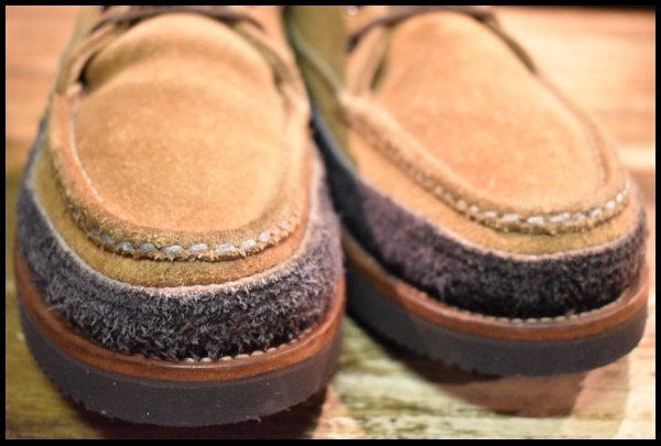 ベージュ スエードラッセル モカシン 8 EE 中古・古着通販】RUSSELL MOCCASIN (ラッセルモカシン) ララミー