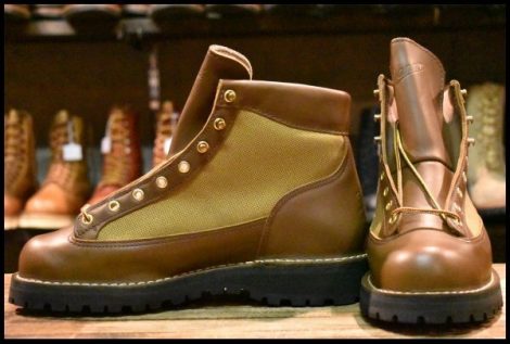 【9EE DEAD 白タグ】Danner ダナーライト 30420X 茶 ブラウン カーキ ゴアテックス GORE-TEX 編み上げ ハイキング ブーツ HOPESMORE