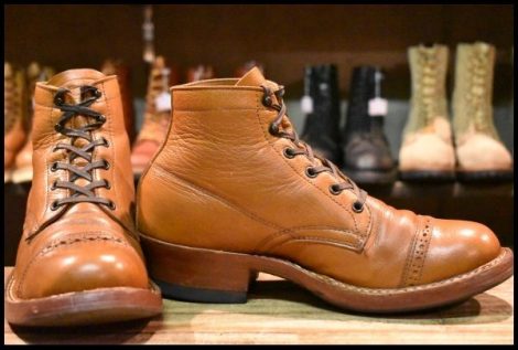 【9E 良品】WHITE’S ホワイツ セミドレス シエンナウォーターバッファロー メダリオントゥ ビブラム レザーライニング ブーツ HOPESMORE