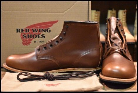 【10D 箱付 未使用 24年】レッドウィング 9422 ベックマン シガー エクスカリバー プレーントゥ 9016 9416 ブーツ redwing HOPESMORE