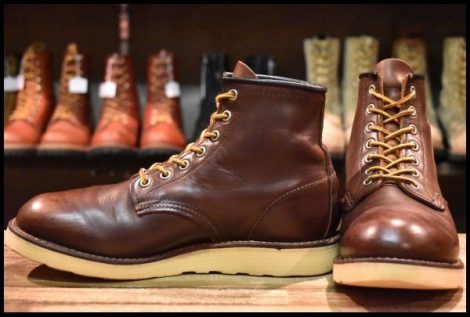 【7D 良品 100周年限定 04年】レッドウィング 8158 アイリッシュセッター ホーウィンクロムエクセル 編み上げ ブーツ redwing HOPESMORE
