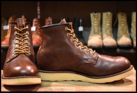 【7D 良品 100周年限定 04年】レッドウィング 8158 アイリッシュセッター ホーウィンクロムエクセル 編み上げ ブーツ redwing HOPESMORE