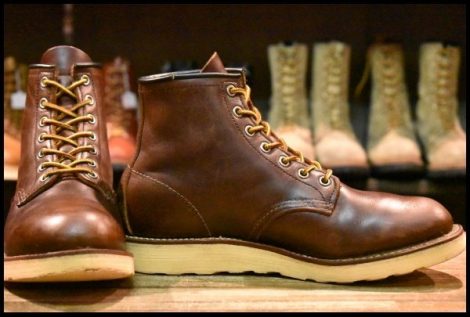 【7.5D 良品 100周年モデル 04年】レッドウィング 8158 アイリッシュセッター ホーウィンクロムエクセル 茶 ブーツ redwing HOPESMORE