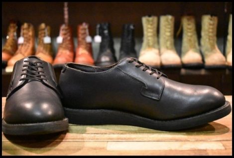 【10D 美品 20年】レッドウィング 9183 ゴアテックス ポストマン シューズ 黒 ブラック ユーコン 短靴 101 ブーツ redwing HOPESMORE