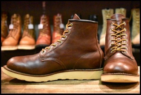 【7.5D 良品 100周年モデル 04年】レッドウィング 8158 アイリッシュセッター ホーウィンクロムエクセル 茶 ブーツ redwing HOPESMORE