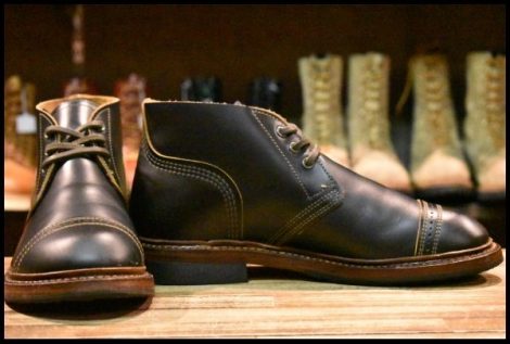 【8D 箱付 美品 ナイジェルケーボン別注】レッドウィング 4633 マンソン B-5 チャッカ クローンダイク 茶芯 ブーツ redwing HOPESMORE