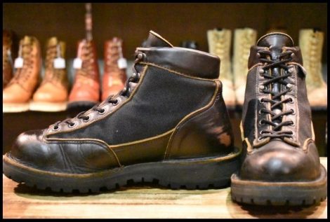 【7.5EE 良品 白タグ】Danner ダナーライト3 33222 ブラック 黒 ゴアテックス GORE-TEX トレッキング レースアップ ブーツ HOPESMORE