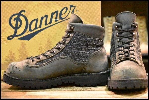 7.5EE 箱付 中古 白タグ】Danner ダナー ケブラーライト 33850X グレー