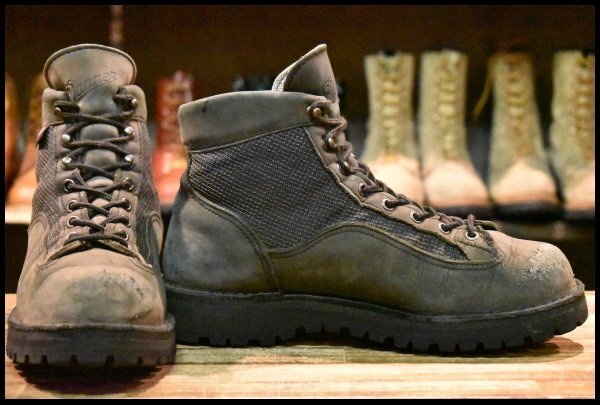7.5EE 箱付 中古 白タグ】Danner ダナー ケブラーライト 33850X グレー