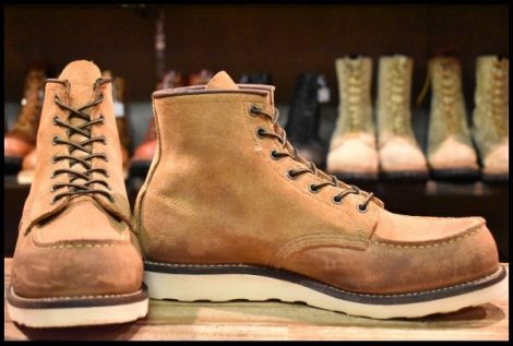 【10E 美品 19年】レッドウィング 8861 アイリッシュセッター ホーソーン ミュールスキナー ラフアウト 茶 ブーツ redwing HOPESMORE