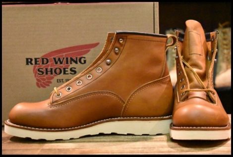 【8D 箱付 未使用 13年】レッドウィング 2904 ラインマン 茶 ブラウン オロイジナル LTT 編み上げ レースアップ ブーツ redwing HOPESMORE