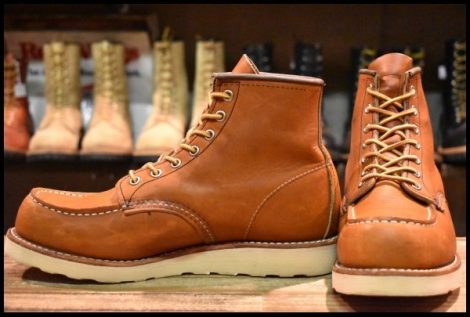【8E 美品 20年】レッドウィング 875 アイリッシュセッター 茶 オロレガシー モックトゥ レースアップ ブーツ redwing HOPESMORE