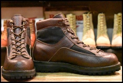 【8EE 美品 黒タグ】Danner ダナー マウントフッド 30100 茶 ブラウン ゴアテックス GORE-TEX ハイキング ブーツ ダナーライト HOPESMORE