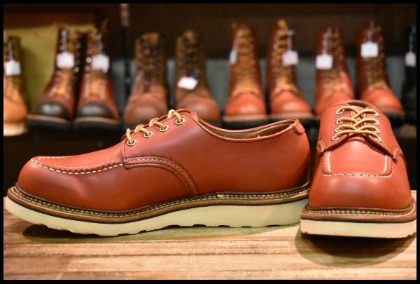 9.5D 美品 19年】レッドウィング 8103 オックスフォード 赤茶