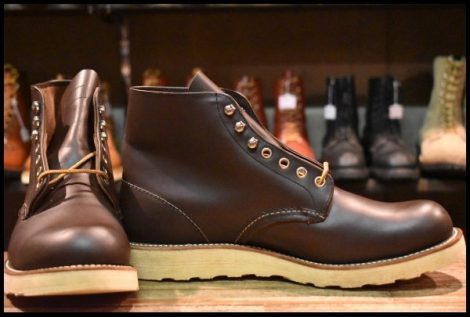 【10D DEAD 羽タグ】レッドウィング 8160 アイリッシュセッター 茶 ガラスレザー コレクテッドグレイン ブーツ redwing HOPESMORE