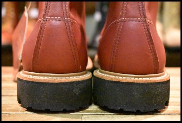 9.5D DEAD 半円犬タグ 98年】レッドウィング 8175 ビブラム アイ