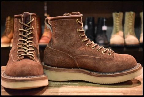 【6EE 良品】WHITE’S ホワイツ ノースウエストLTT ブラウン ラフアウト 茶 スエード ビブラム 編み上げ レースアップ ブーツ HOPESMORE