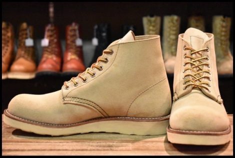 【7.5E 美品 11年】レッドウィング 8167 スエード アイリッシュセッター ホーソーンアビレーン 編み上げ ブーツ redwing HOPESMORE
