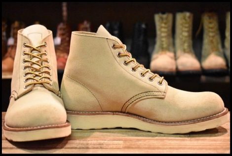 【7.5E 美品 11年】レッドウィング 8167 スエード アイリッシュセッター ホーソーンアビレーン 編み上げ ブーツ redwing HOPESMORE