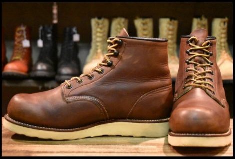 【9E 良品 クラプトンモデル 羽タグ 00年】レッドウィング 1987 アイリッシュセッター 茶 ブラウン モックトゥ ブーツ redwing HOPESMORE