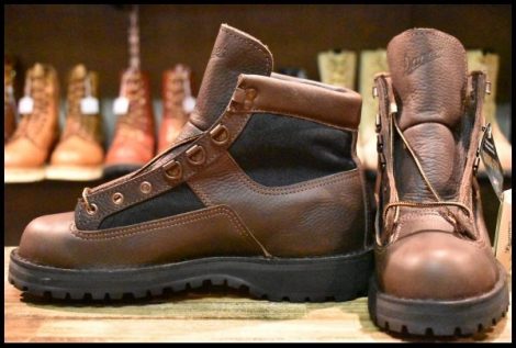 【7EE DEAD 白タグ】Danner ダナー マウントフッド 30100X 茶 ブラウン×ブラック ゴアテックス GORE-TEX ハイキング ブーツ HOPESMORE