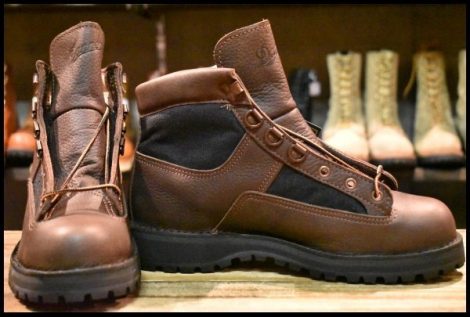 【7EE DEAD 白タグ】Danner ダナー マウントフッド 30100X 茶 ブラウン×ブラック ゴアテックス GORE-TEX ハイキング ブーツ HOPESMORE