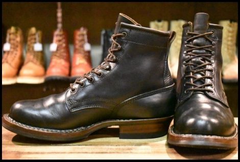 【8E 良品】WHITE’S ホワイツ バウンティーハンター ブラック クロムエクセル 黒 ビブラム269 スモークジャンパー ブーツ HOPESMORE