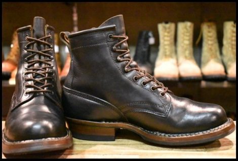 【8E 良品】WHITE’S ホワイツ バウンティーハンター ブラック クロムエクセル 黒 ビブラム269 スモークジャンパー ブーツ HOPESMORE