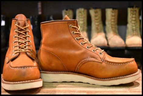 【6.5E 美品 20年】レッドウィング 875 アイリッシュセッター 茶 オロレガシー モックトゥ レースアップ ブーツ redwing HOPESMORE