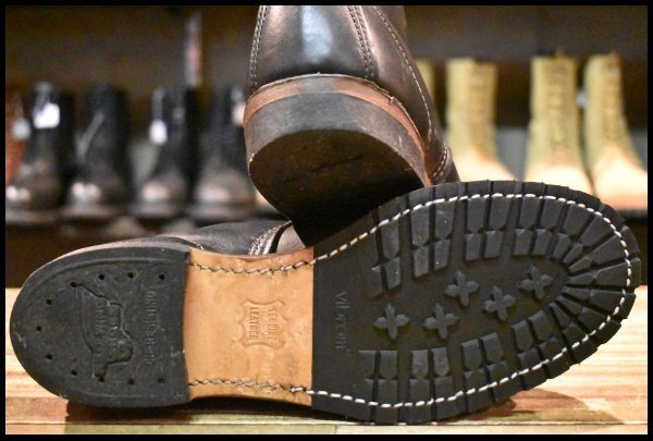 8D 美品 14年】レッドウィング 9015 ベックマン 黒 ブラック フェザー